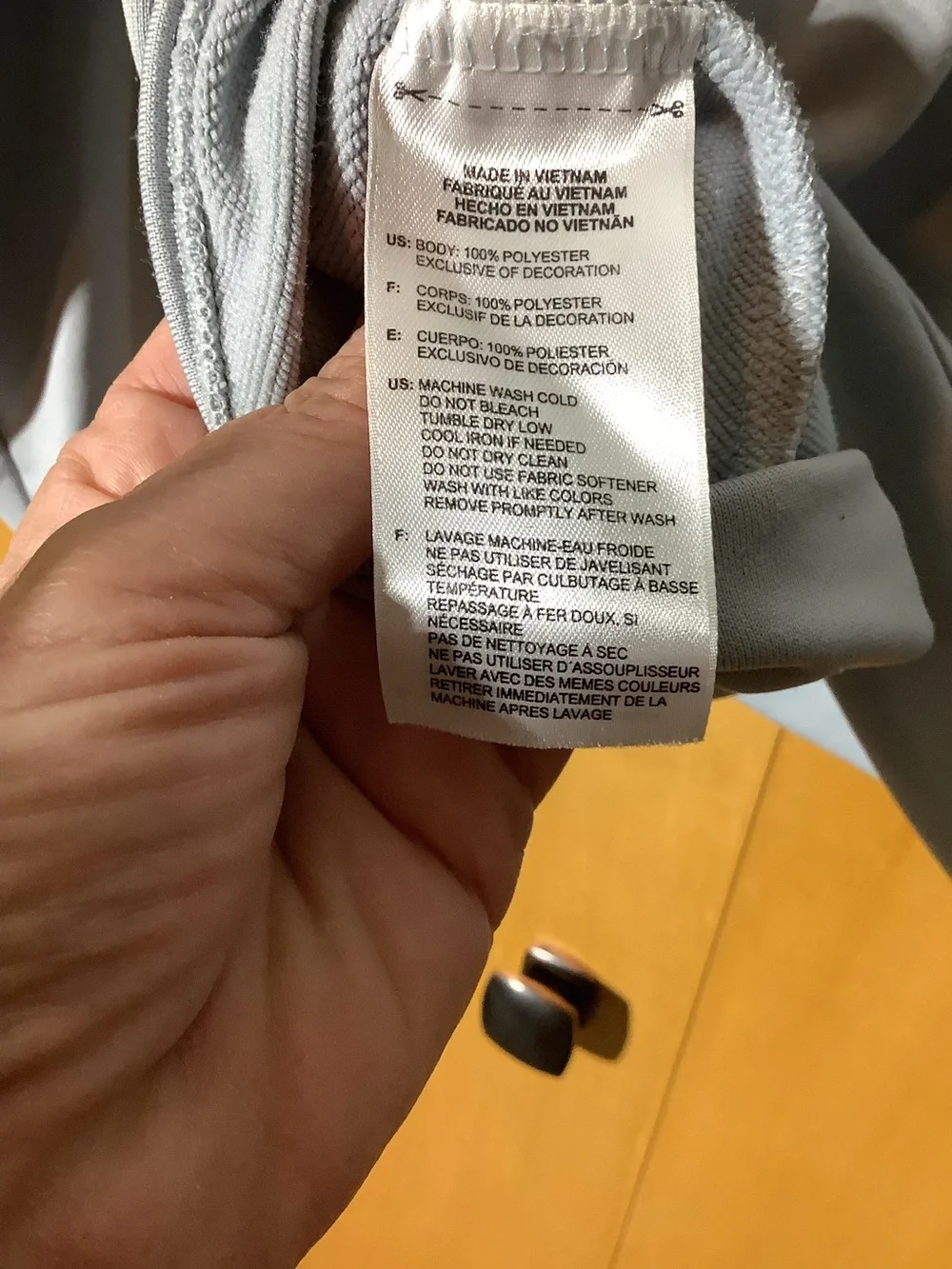 Adidas gray full zip, size XL
